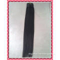 Premium Quality 100% Human Hair Weave Real Remy Hair Extension Clip-in Hair Extensions Straight 20" Color#1b, 8PCS /Set